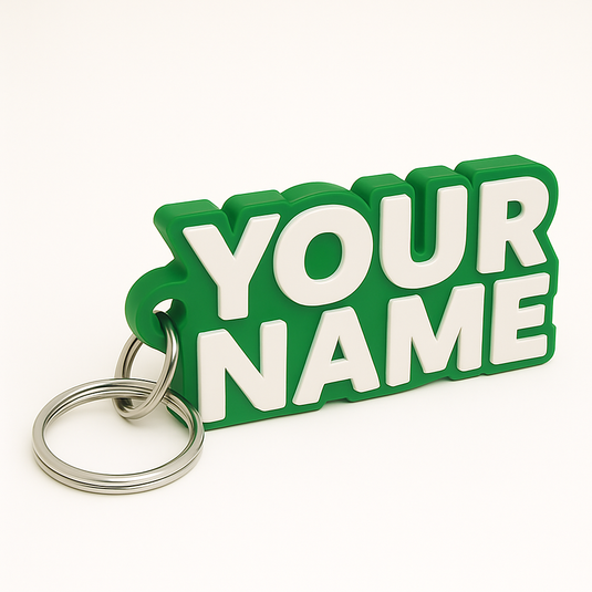 Your Name Keyring